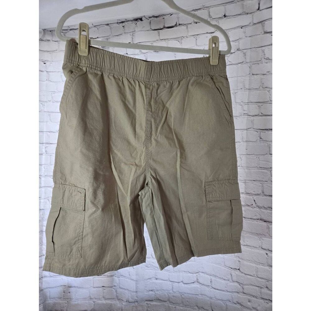 Childrens Place Boys Size 18 Husky Beige Cargo Shorts